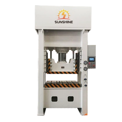 بڑے پیمانے پر لانگ مینڈ ہائڈرولک پریس خطرہ سیدھ اور کھینچنے کے لئے