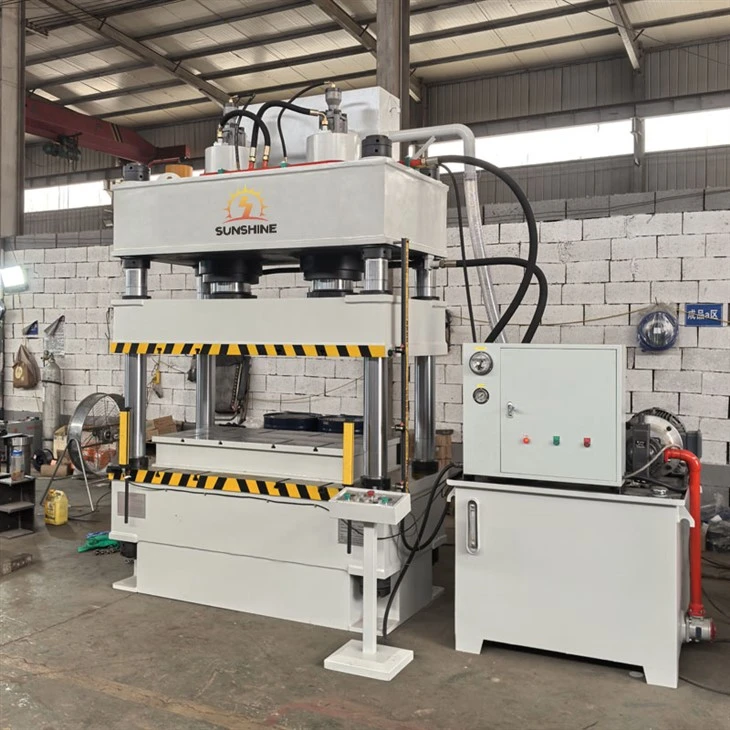 500T Double-cylinder Four-column Hydraulic Press factory